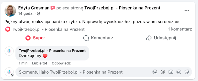 Opinia klienta 2