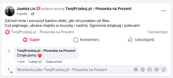 Opinia klienta 4
